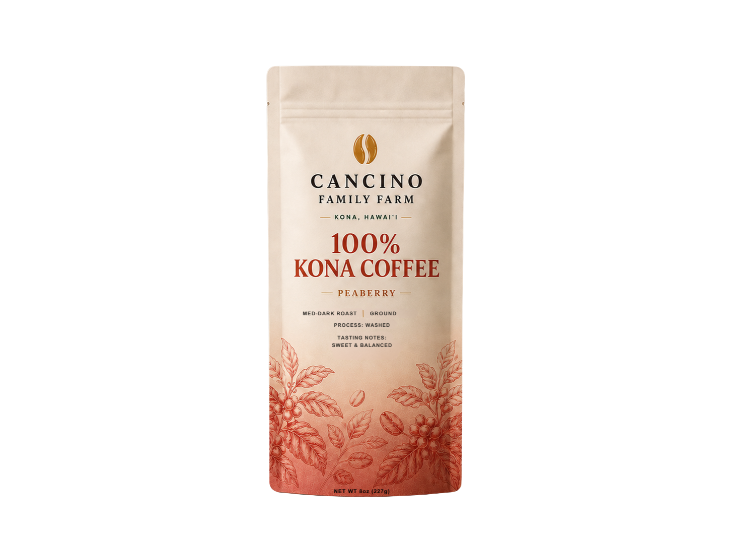 Peaberry - 100% Kona Coffee
